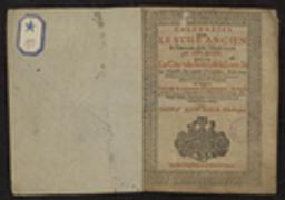 Calendrier selon le stile ancien & nouveau, pour l'An de Grace M DC LXXXI, dressé selon le cours du soleil, de la lune & les aspects des autres planettes ; avec une description du monde, un prognostique, & un avertissement touchant les foires & les saignées. Calculé de nouveau diligemment, & réglé principalement au Méridien de la ville de Montbéliard, de la Suisse, Alsace, Bourgogne, Savoye, Lorraine, & autres lieux voisins. Par Jean Martin Biber, Astrologue / Jean Martin Biber | Biber, Jean-Martin (16..-17..) - imprimeur-libraire français. Auteur. Imprimeur