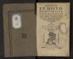 Epistolae ex historicis, tam veteribus, quam recentioribus, secundum materias ita congestae ac digestae...Melchiore Junio Witebergensi eloquentiae ibidem professore. / Melchior Junius | Junius, Melchior (1545-1604) - professeur de rhétorique allemand. Auteur