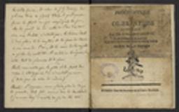 Prognostique ou Observations générale [sic] Pour l'An de Grace M DCC LVII. Dressé fidélement & avec soin Pour tous les Particuliers qui en auront besoin. Par N.N. Math. & Astrologue / [Feschotte] | 