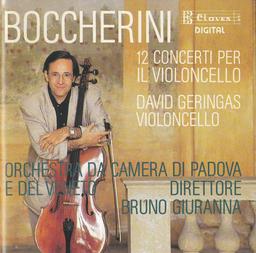 12 concertos pour violoncelle / Luigi Boccherini, compositeur | Boccherini, Luigi (1743-1805) - violoncelliste et compositeur italien. Compositeur