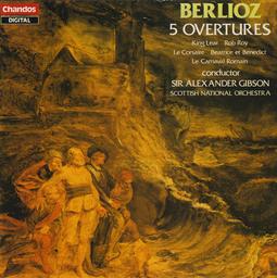 5 ouvertures | Berlioz, Hector (1803-1869) - compositeur français. Compositeur