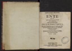 Disputatio secunda de Ente quam Deo duce et auspice sub praesidio viri clarissimi DN. F.-M. Bartholi, Ecclesiae Montbelgardensis Gallicanae Diaconi, ...defendet Joannes Rudolphus Rossel Montbelgardensis, Ad diem [...] Mensis / Jean Rodolphe Rossel | Rossel, Jean Rodolphe (16..-16..?). Auteur